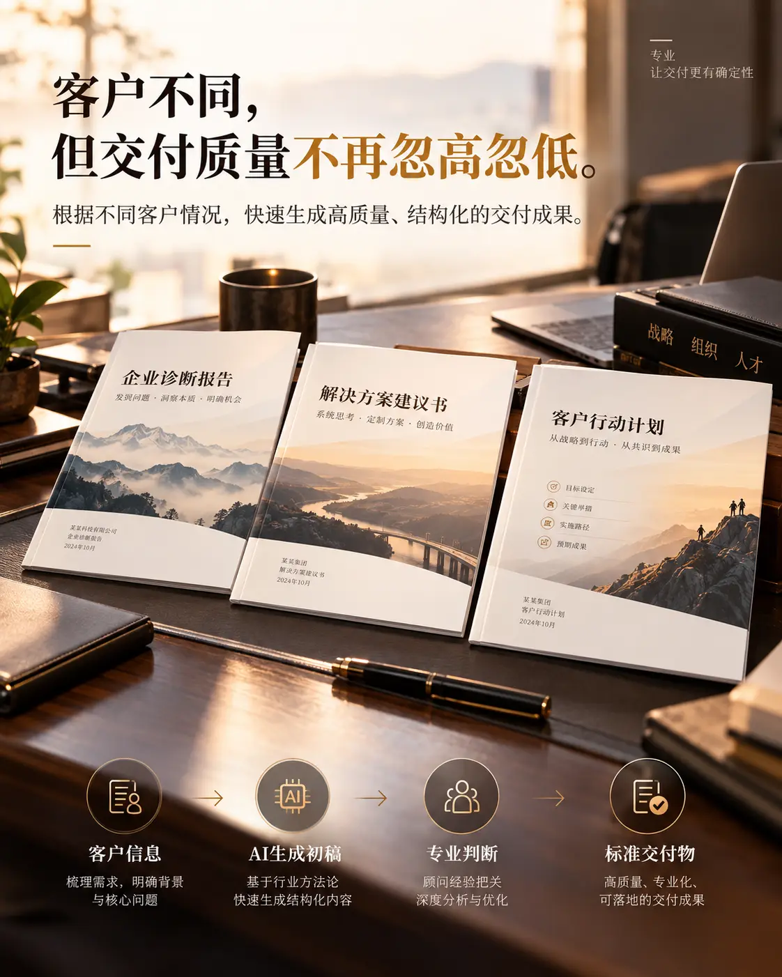 标准化交付成果 真实界面
